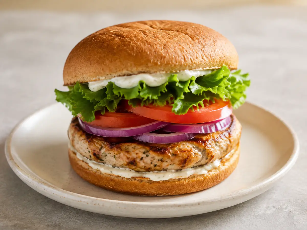 Air Fryer Turkey Burgers recipe