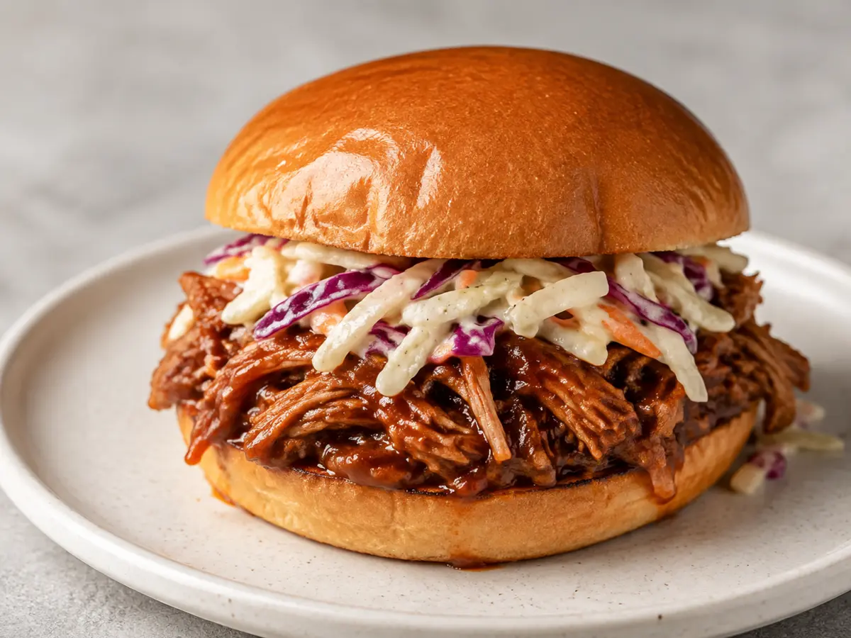 BBQ Pulled Pork Sandwiches recipe