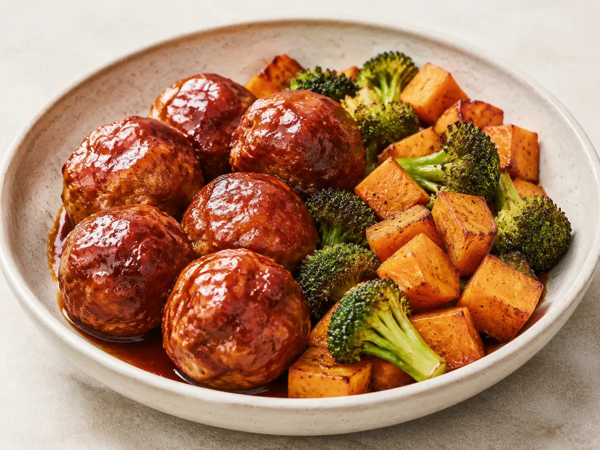 BBQ Turkey Meatballs recipe