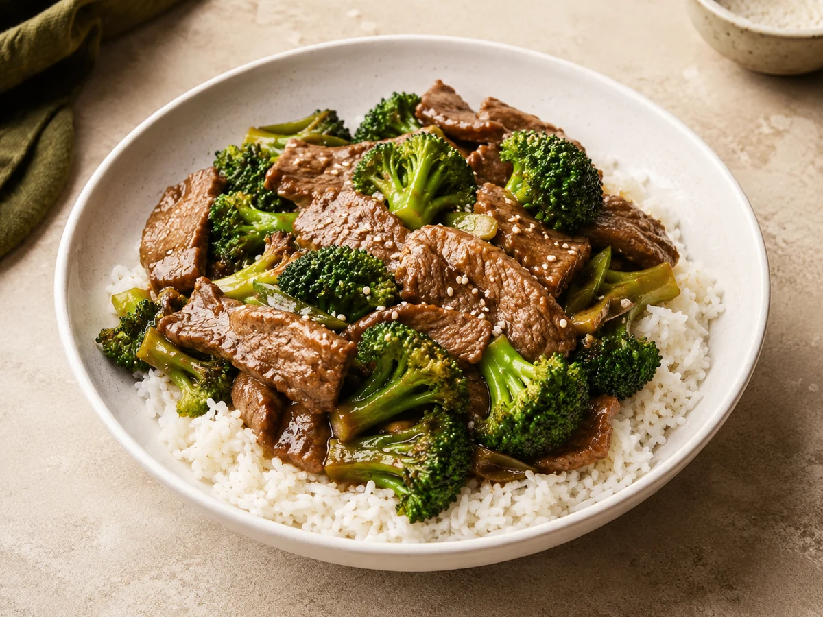 Beef and Broccoli Stir Fry recipe