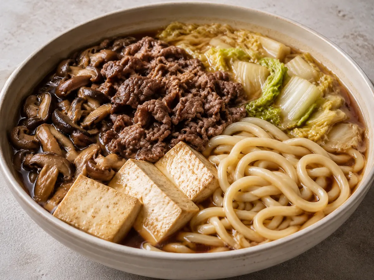 Beef Sukiyaki One Pot recipe