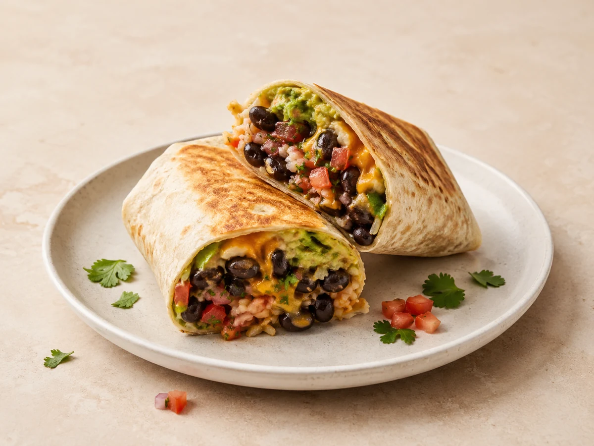 Black Bean Burritos recipe