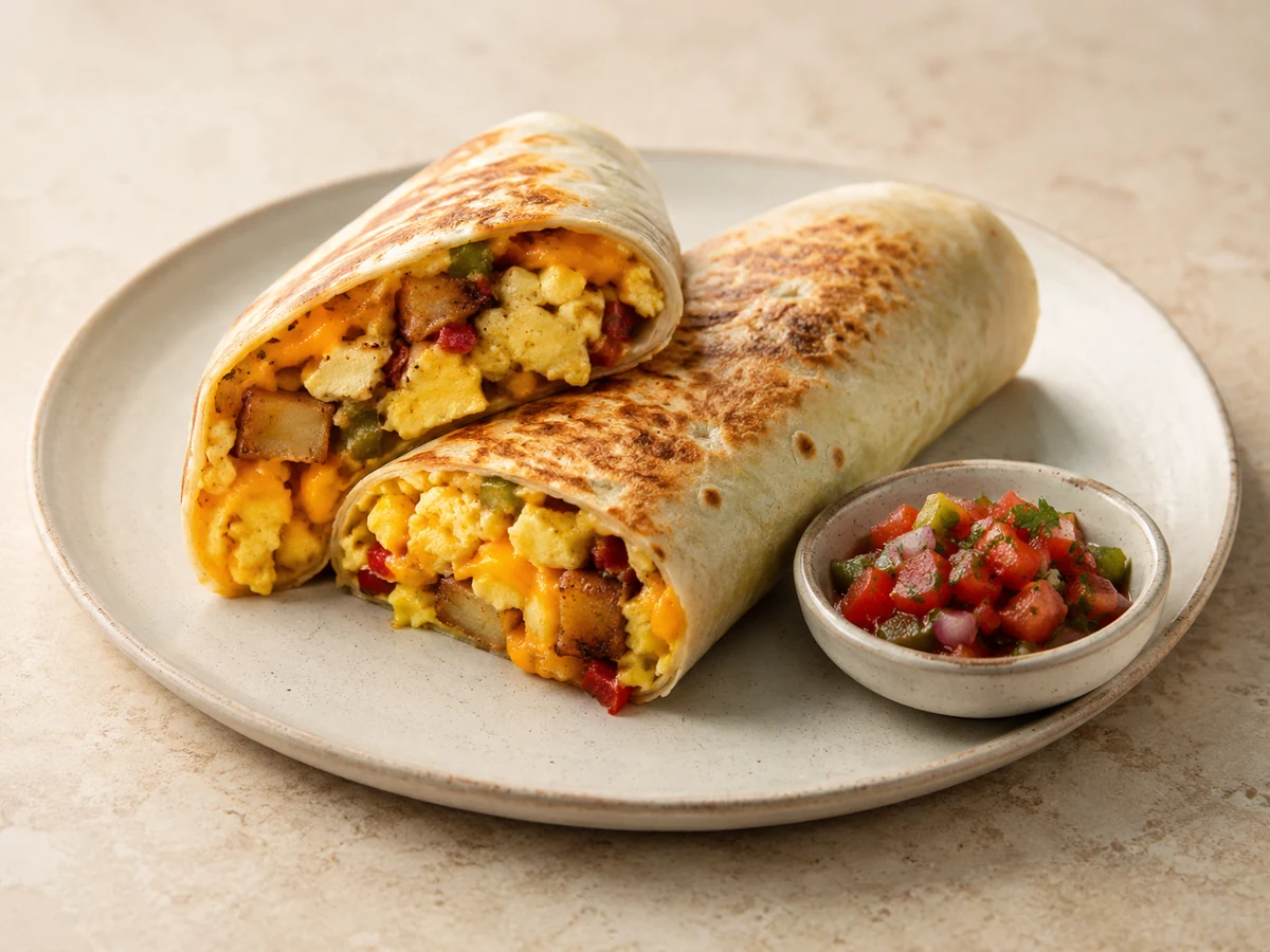 Breakfast Burritos recipe