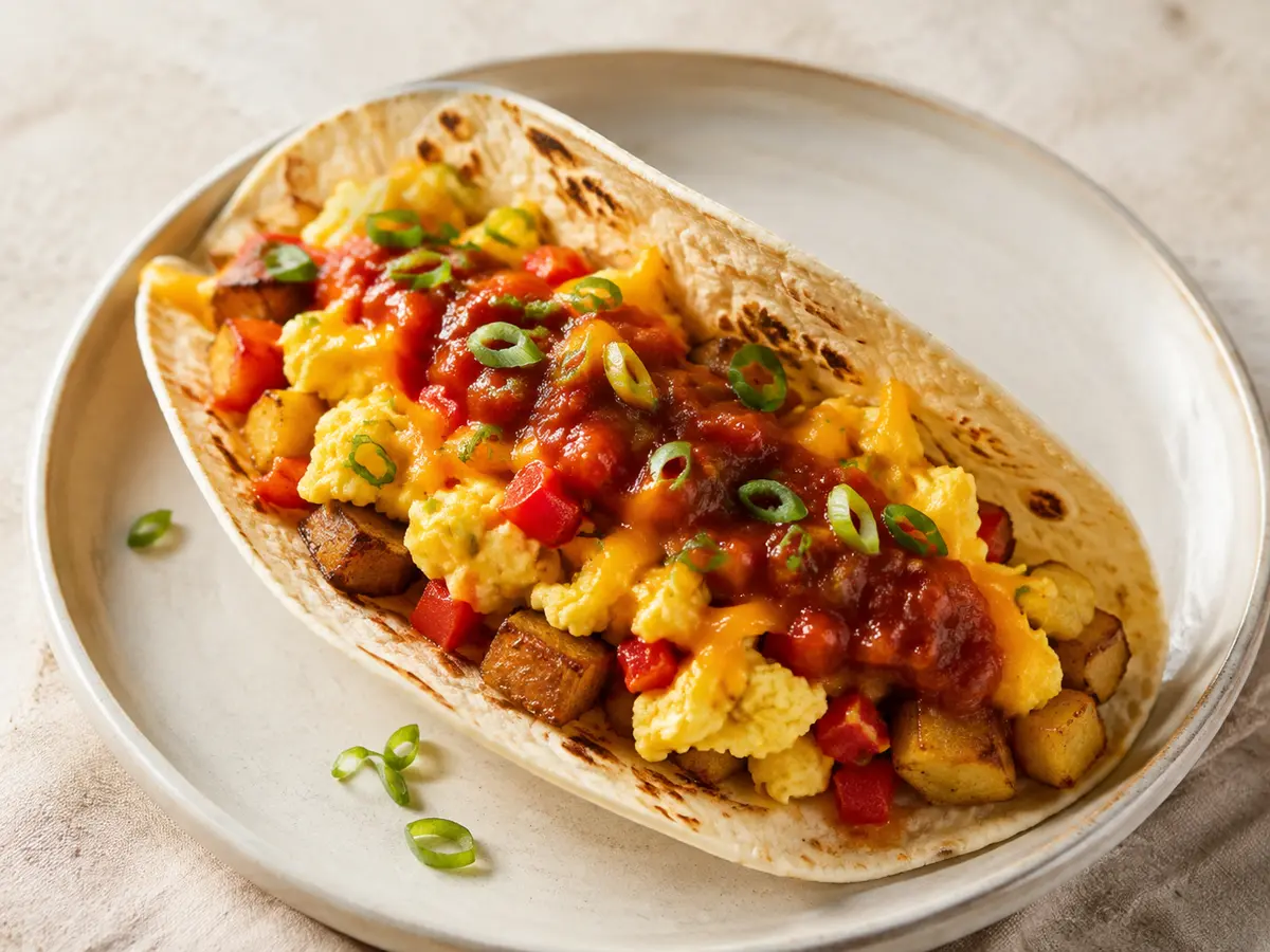 Breakfast Taco Scramble recipe