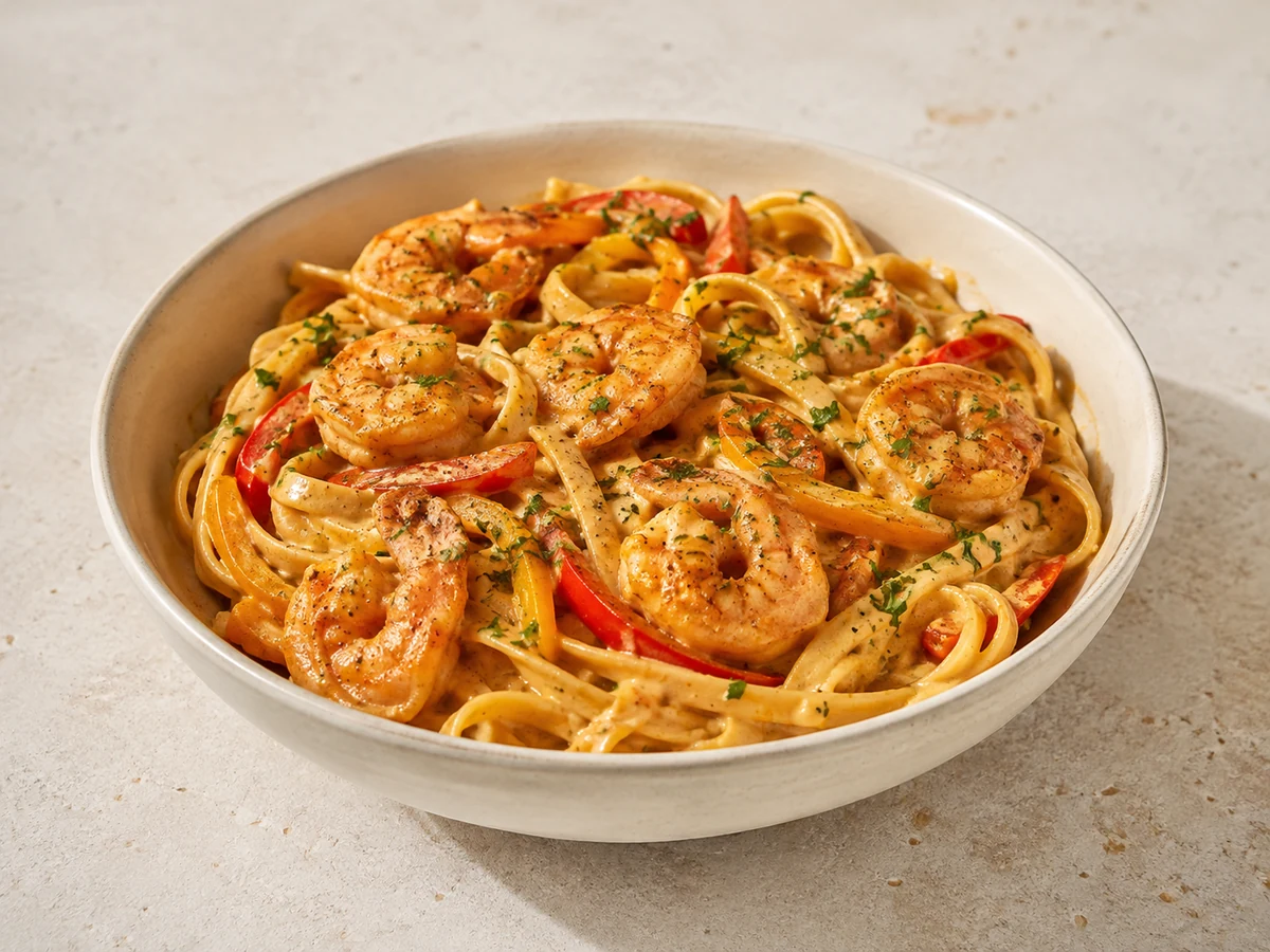 Cajun Shrimp Pasta recipe