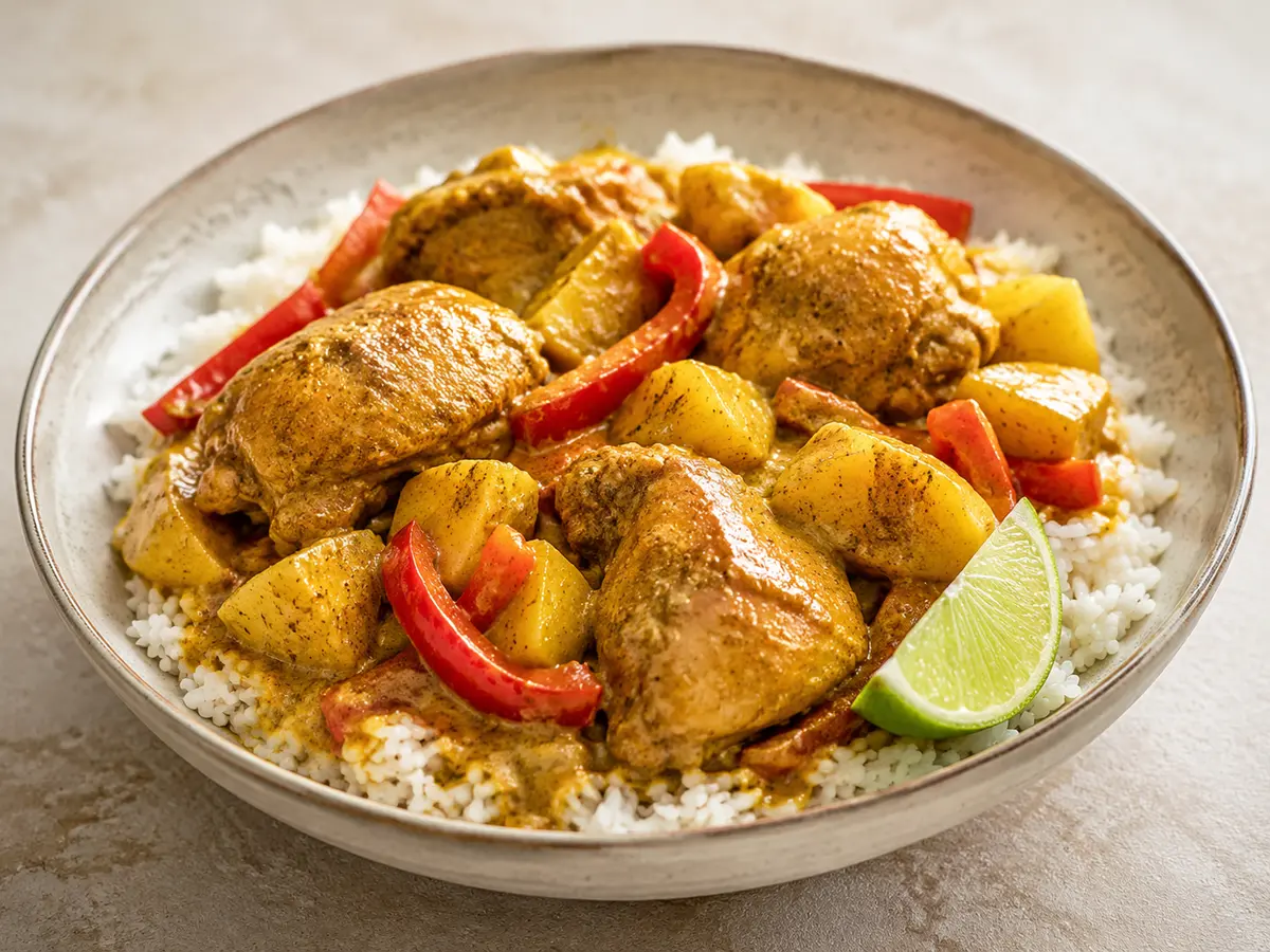 Caribbean Curry Chicken recipe