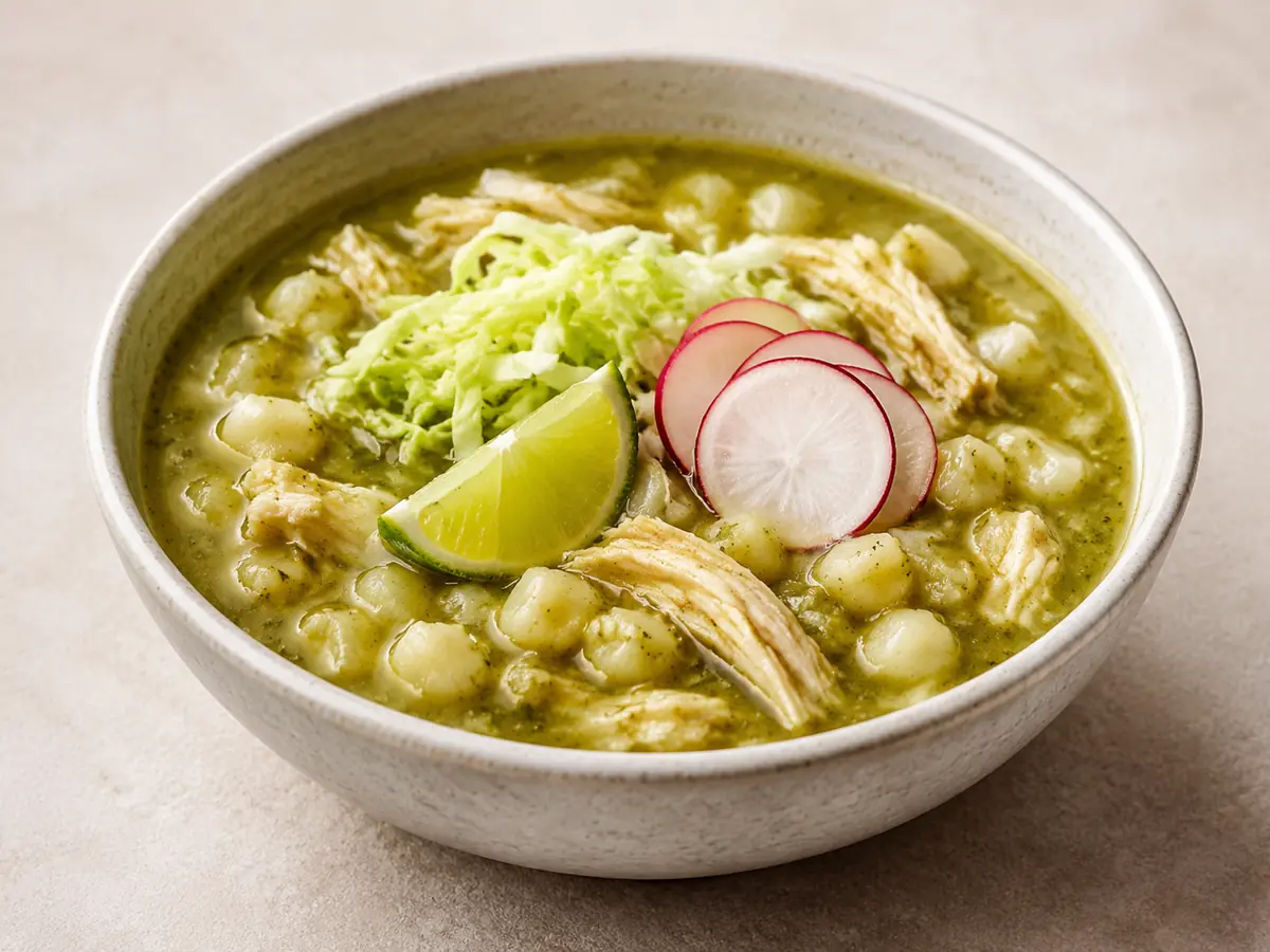 Chicken Pozole Verde recipe