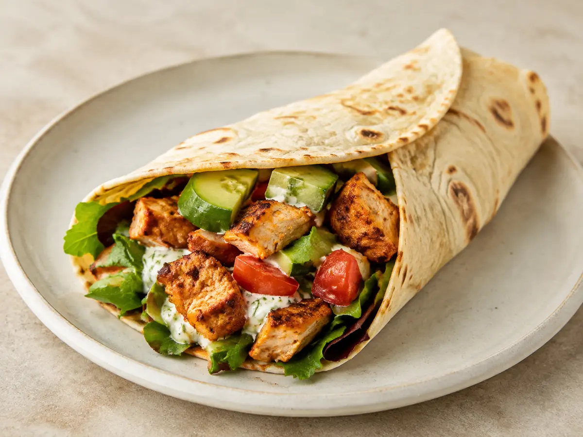 Chicken Tikka Wraps recipe