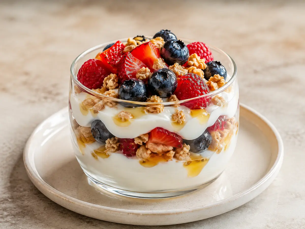 Greek Yogurt Parfaits recipe