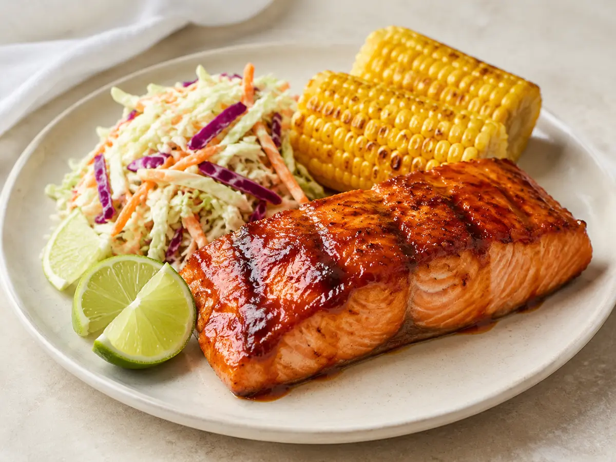 Grilled BBQ Salmon recipe