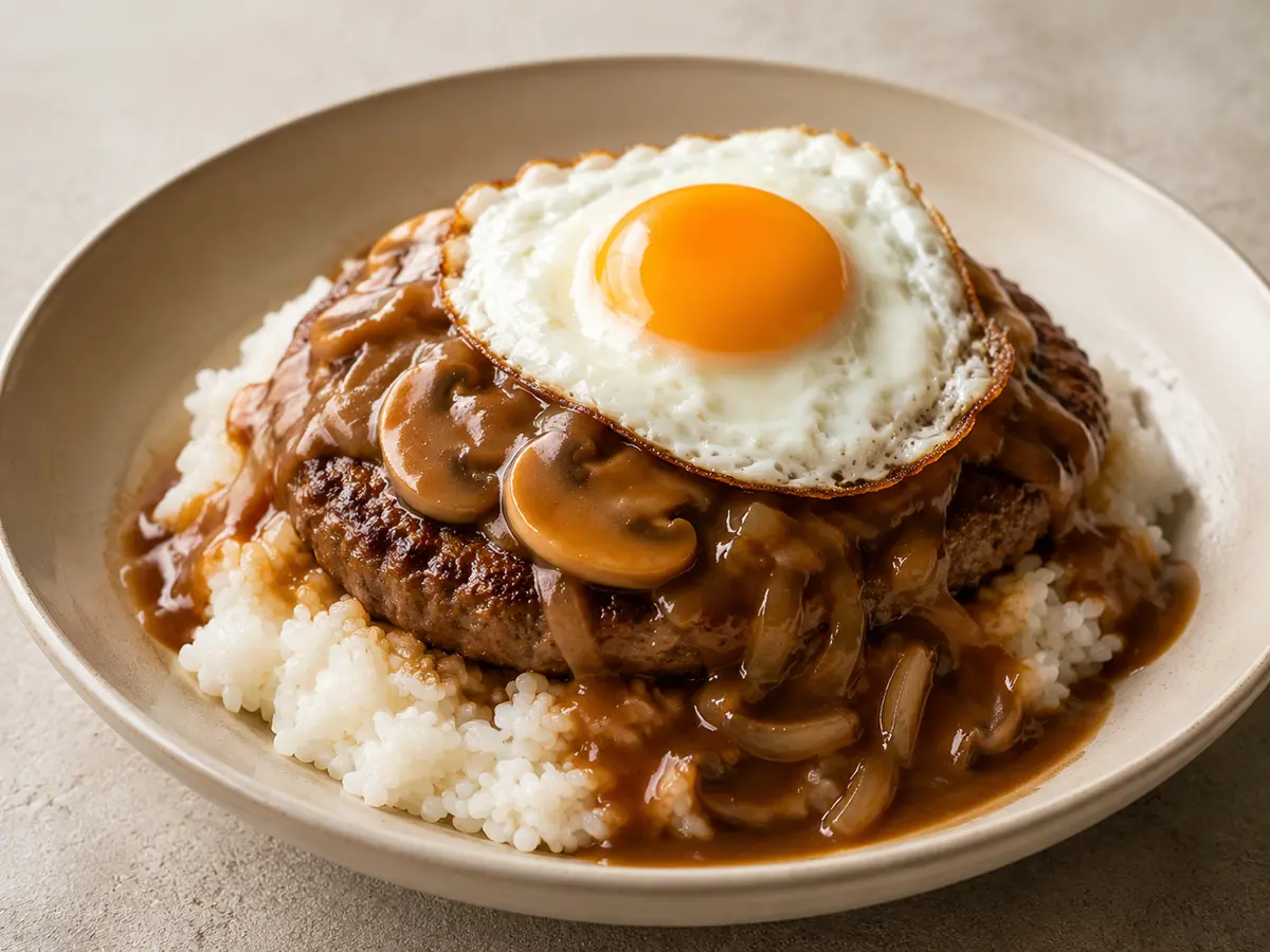 Hawaiian Beef Loco Moco recipe
