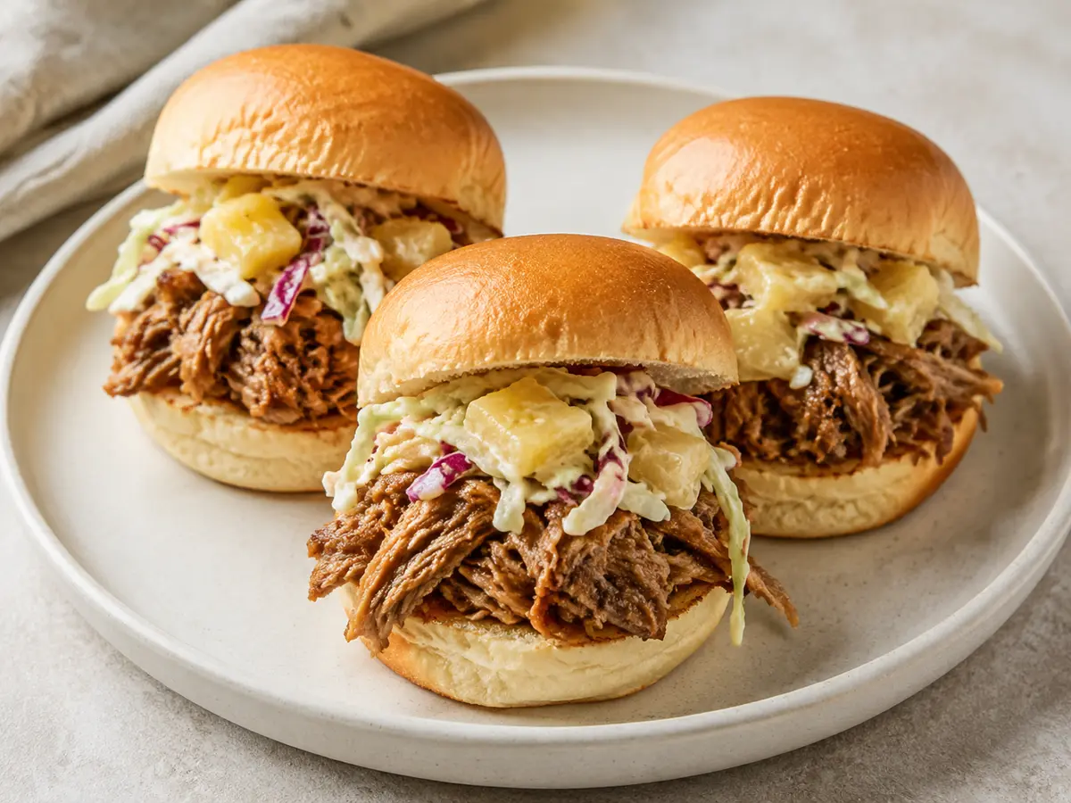 Kalua Pork Sliders recipe