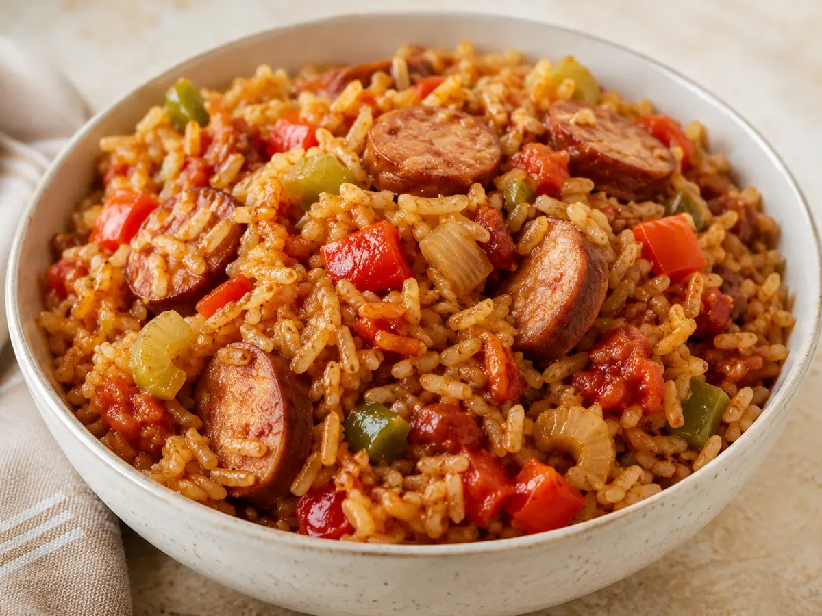 Sausage Jambalaya recipe