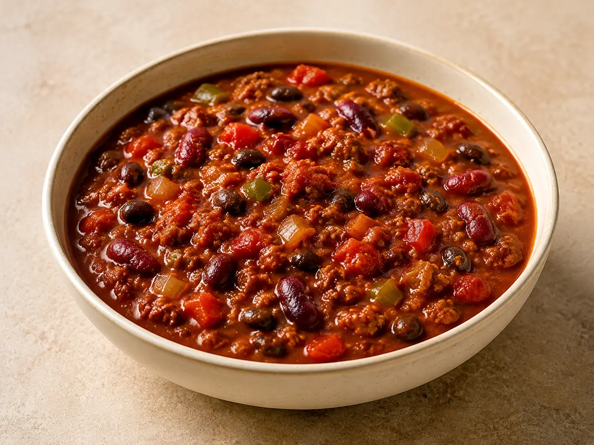 Slow Cooker Beef Chili recipe