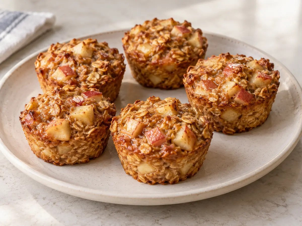 Cinnamon Apple Oat Cups recipe