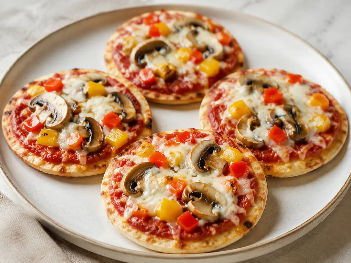 Mini Pita Pizza Bites recipe