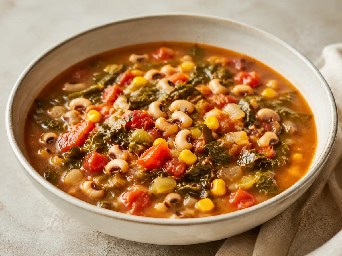 Southern Black Eyed Pea Stew recipe