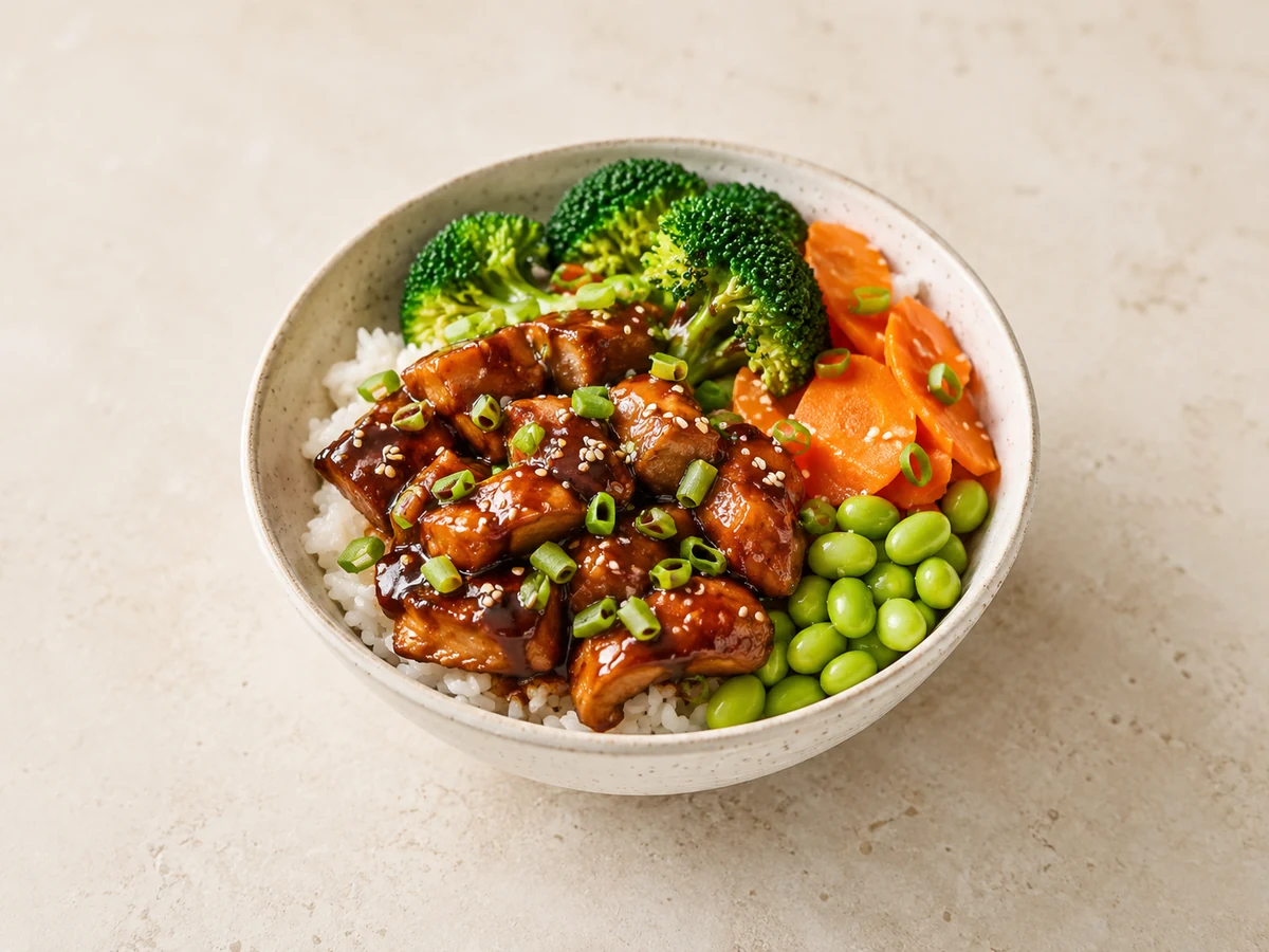 Teriyaki Chicken Bowls recipe