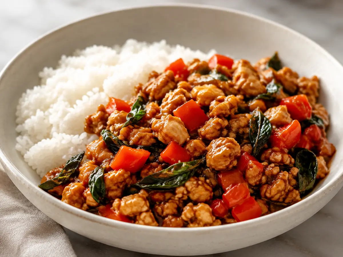 Thai Basil Chicken recipe