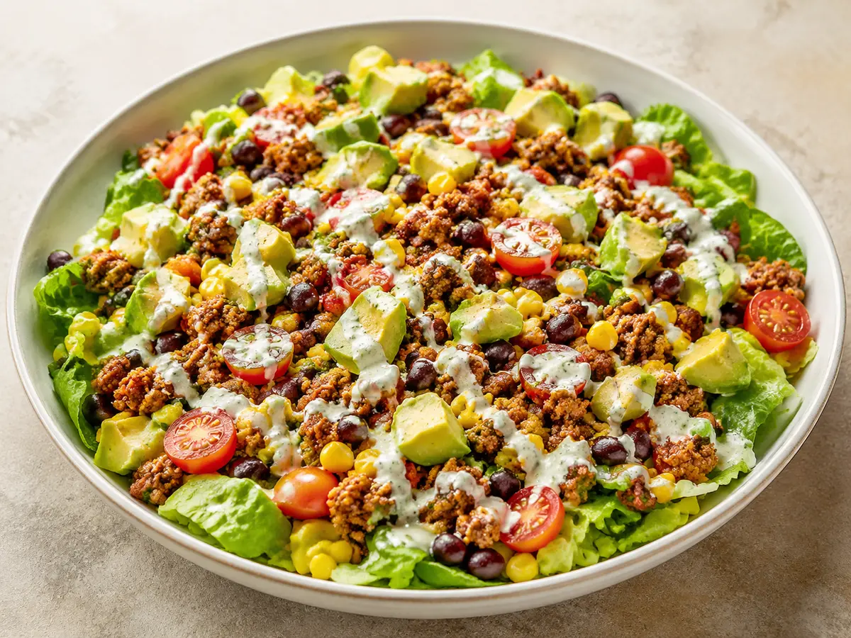 Turkey Taco Salad recipe