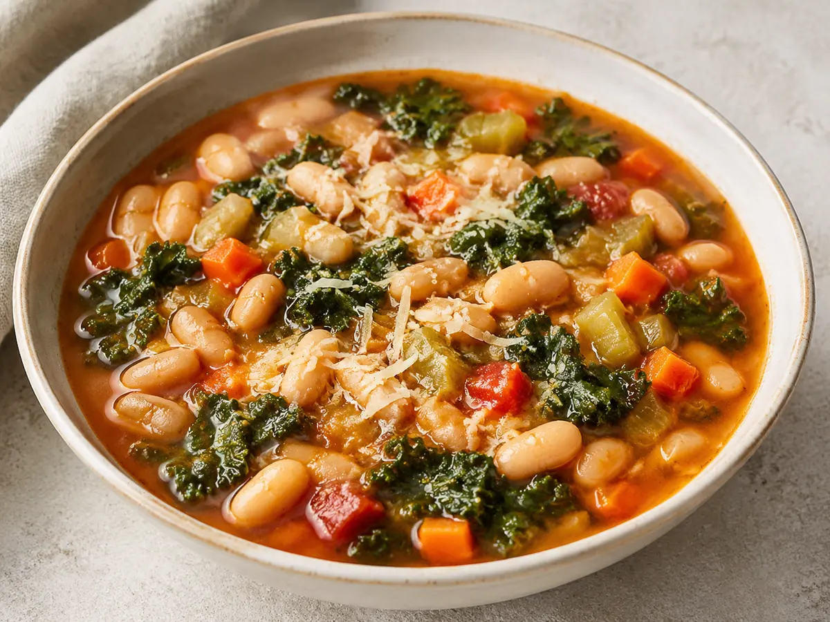 Tuscan White Bean Soup recipe